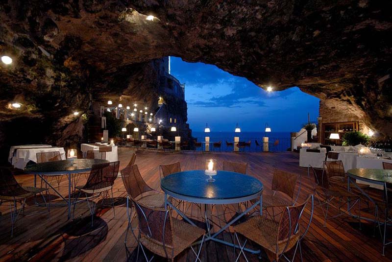 Hotel Ristorante Grotta Palazzese Polignano a Mare, Italy