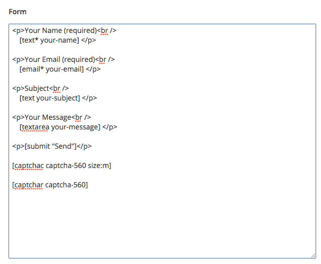 installing contact form 7